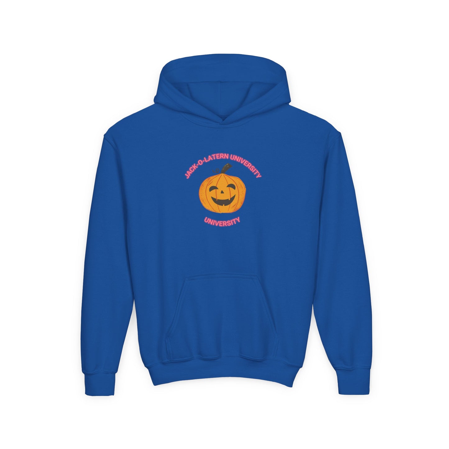 Youth Pumpkin Halloween Hoodie, Cozy Sweatshirt for Kids