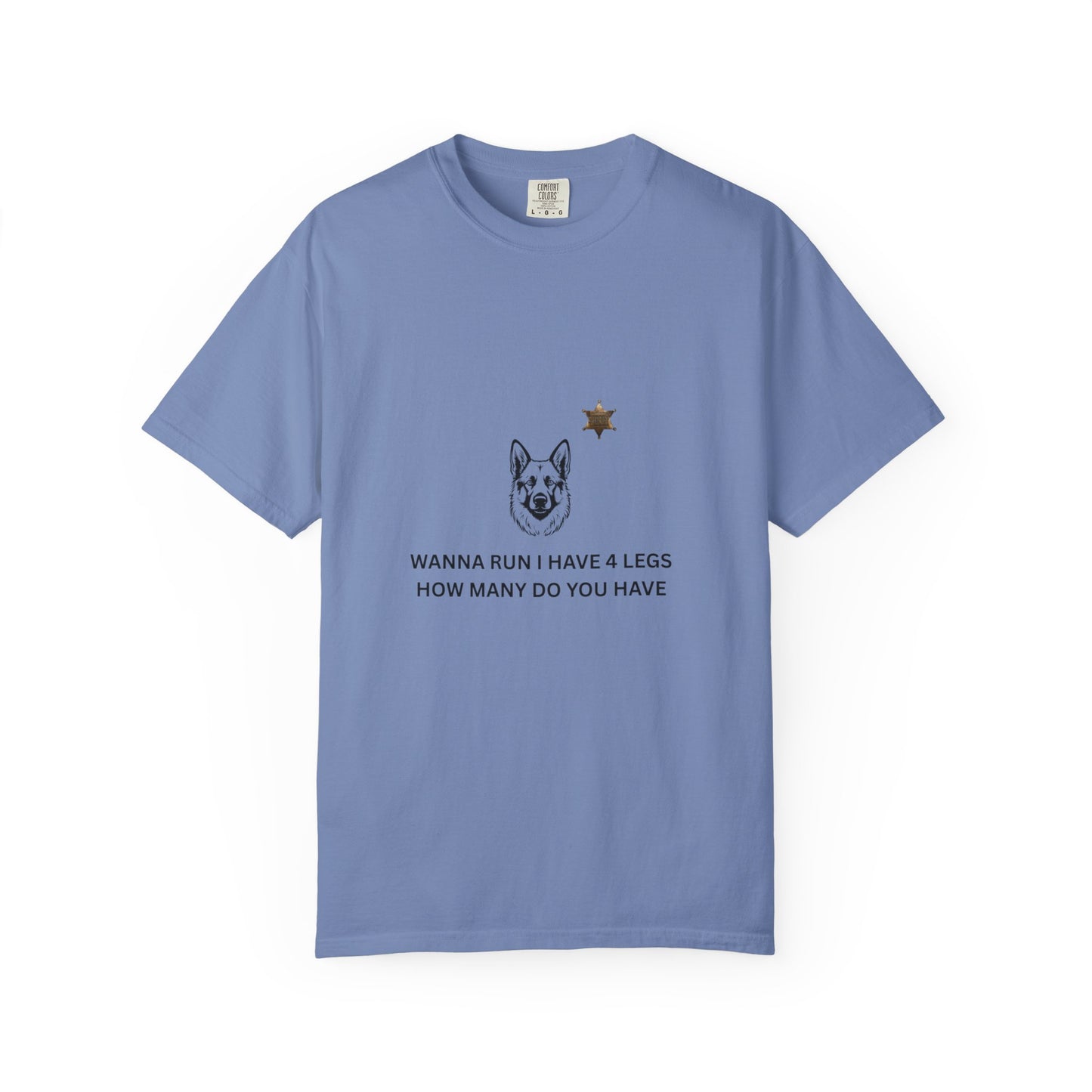 Dog Lover Unisex Garment-Dyed T-shirt - German Shepard Service Dog