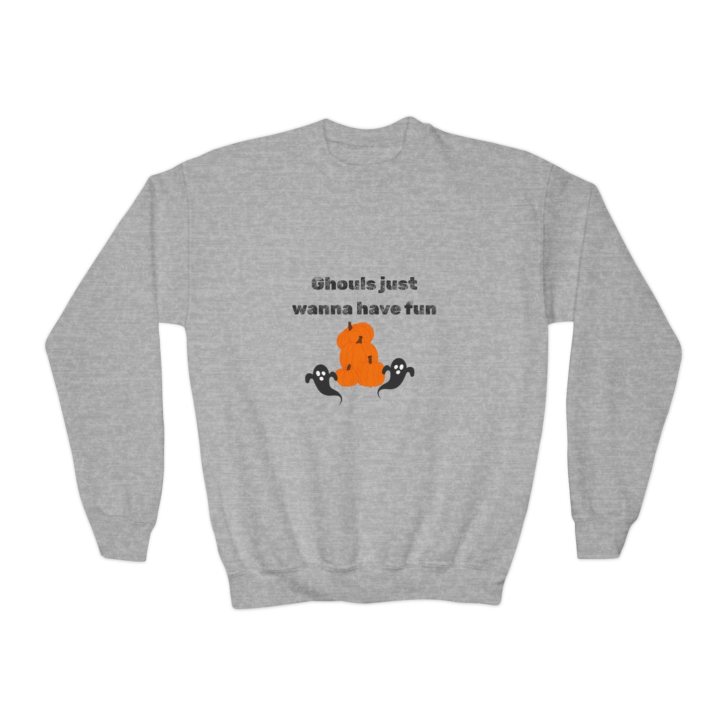 Ghouls Just Want to Have Fun Youth Crewneck Sweatshirt