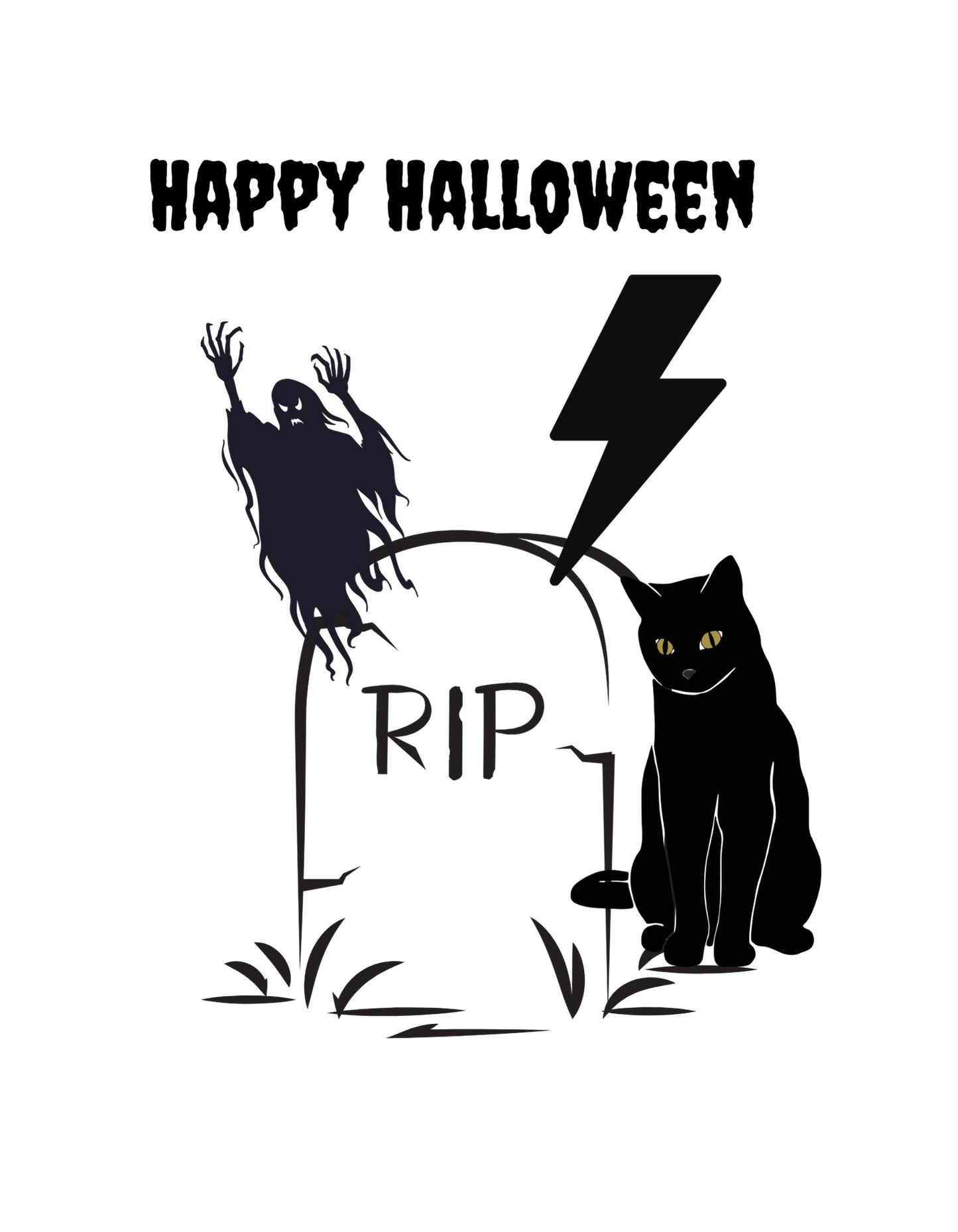 Youth Halloween Tee, Spooky Kids Shirt