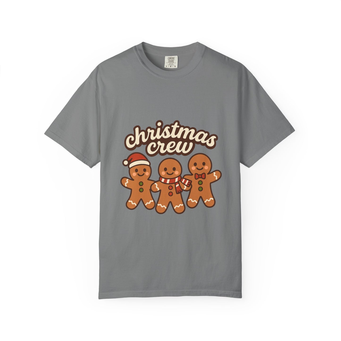 Christmas Crew Gingerbread design T-Shirt