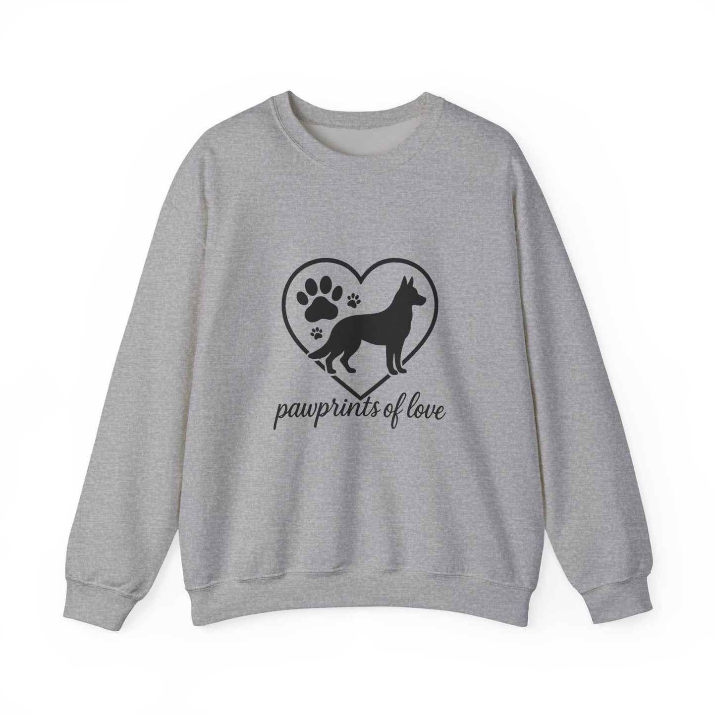 Pawprints of Love-Unisex Heavy Blend™ Crewneck Sweatshirt