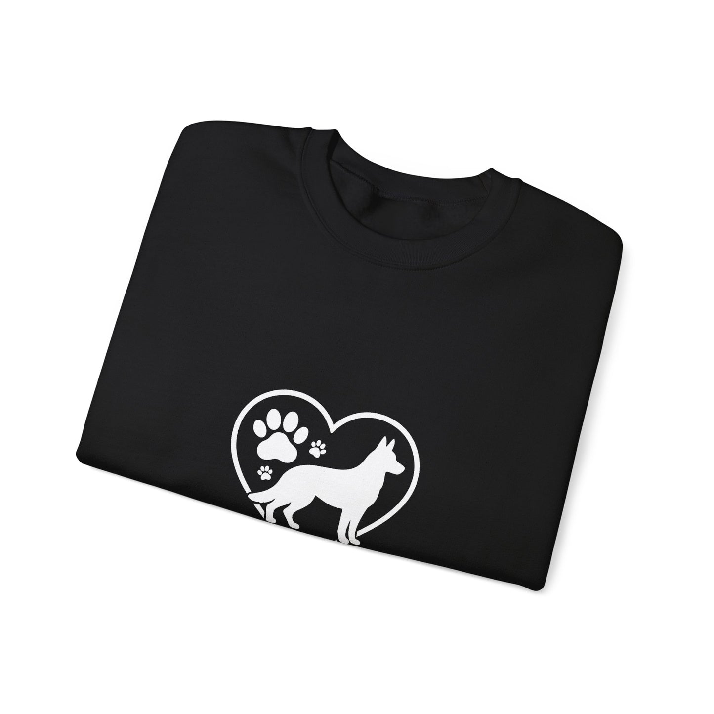 More Pawprints of Love-Cozy Unisex Crewneck Sweatshirt - Perfect for Fall, Gift for Him/Her, Casual Wear
