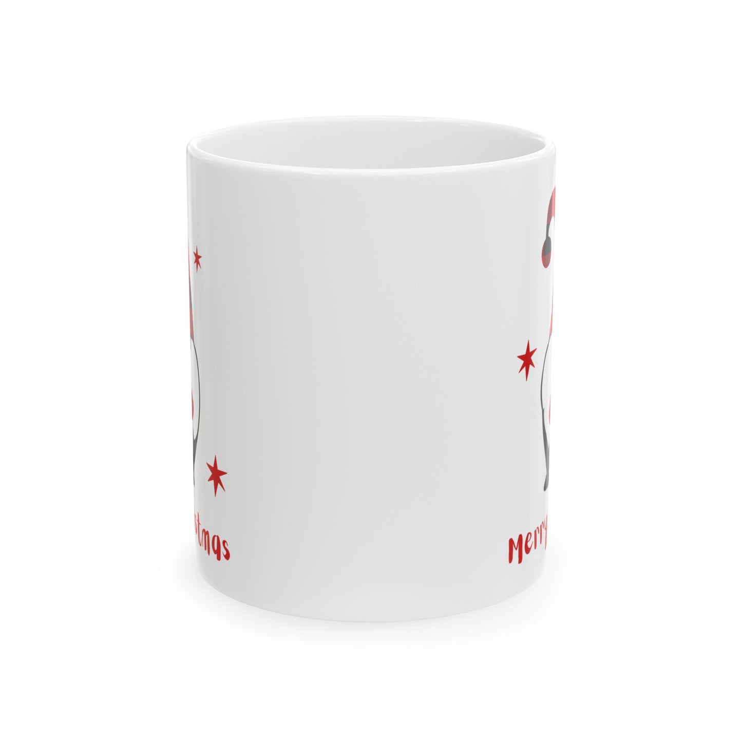 Merry Christmas Gnome Ceramic Mug | Holiday Gift, Coffee Lover