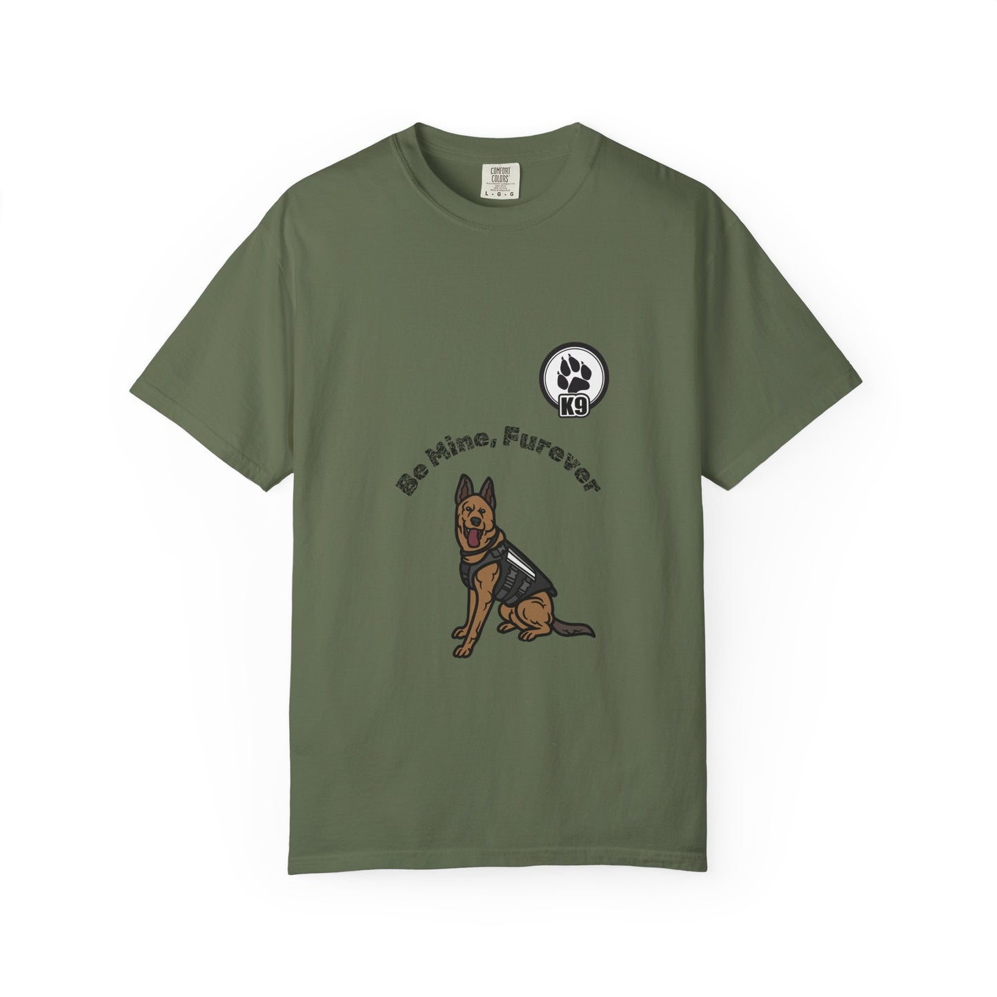 Dog Lover Unisex T-shirt - k9 Love and Loyalty Design