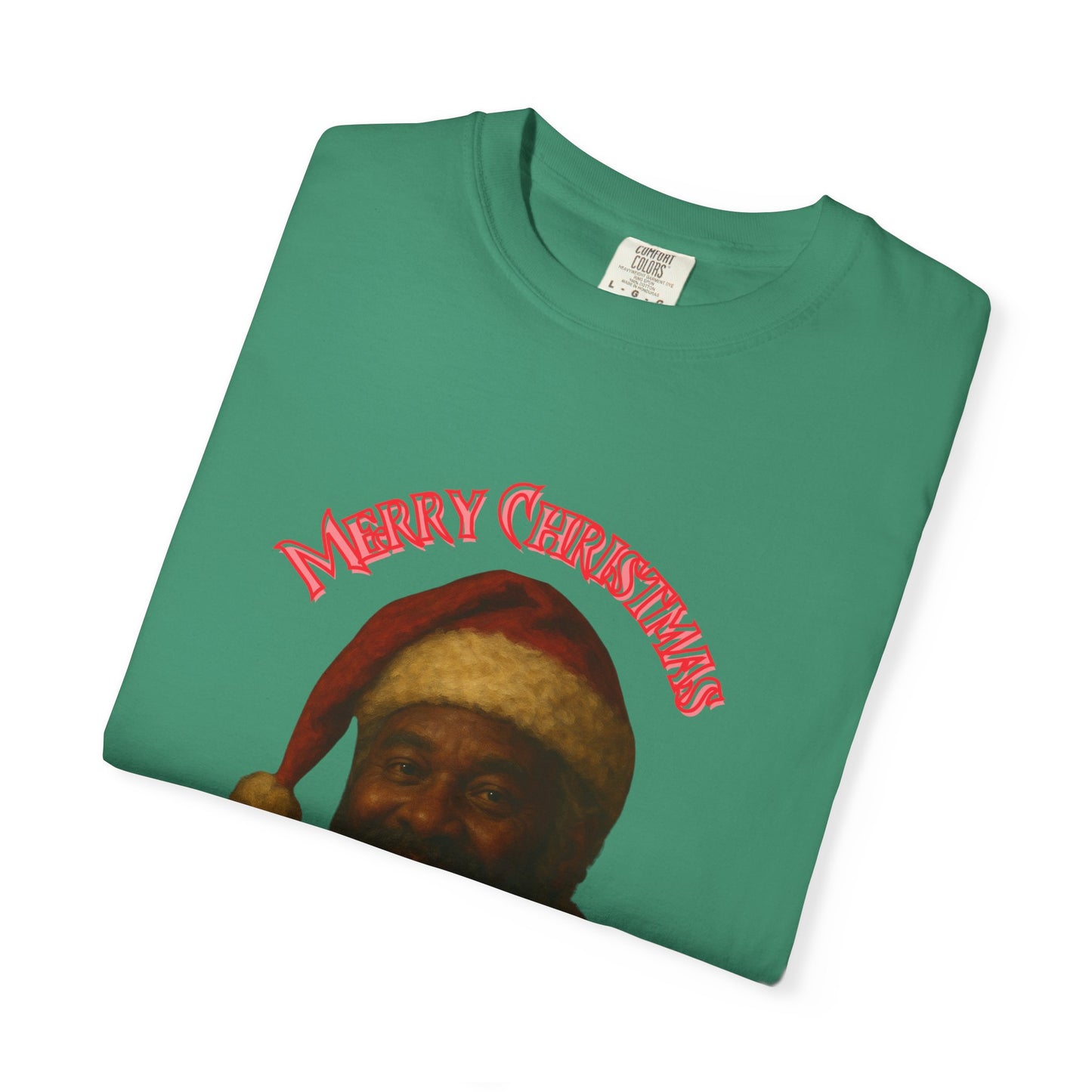 Merry Christmas Vintage Santa T-shirt, Unisex Holiday Tee, Festive Gift, Christmas Apparel, Cool Casual Wear, Seasonal Celebration Shirt