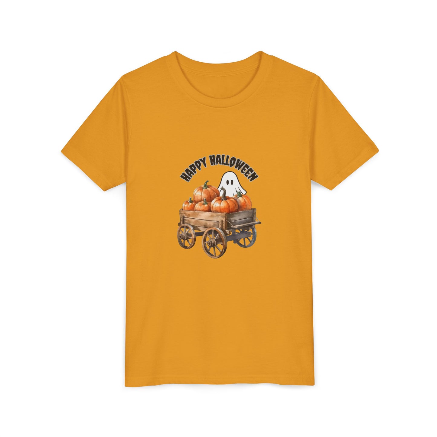 Youth Halloween Tee, Fun Spooky Shirt for Kids