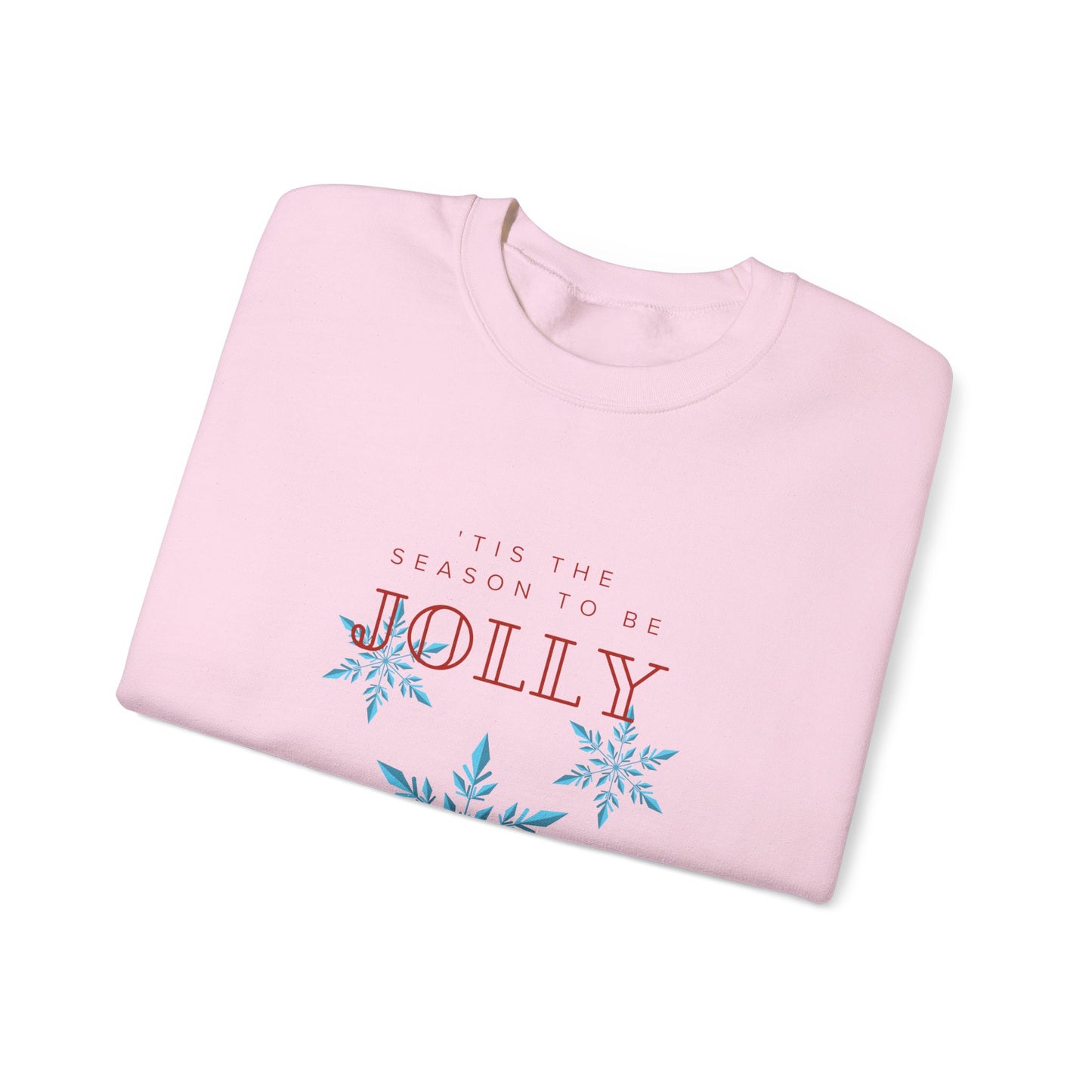 Festive 'Let It Snow' Crewneck Sweatshirt - Cozy Holiday Apparel
