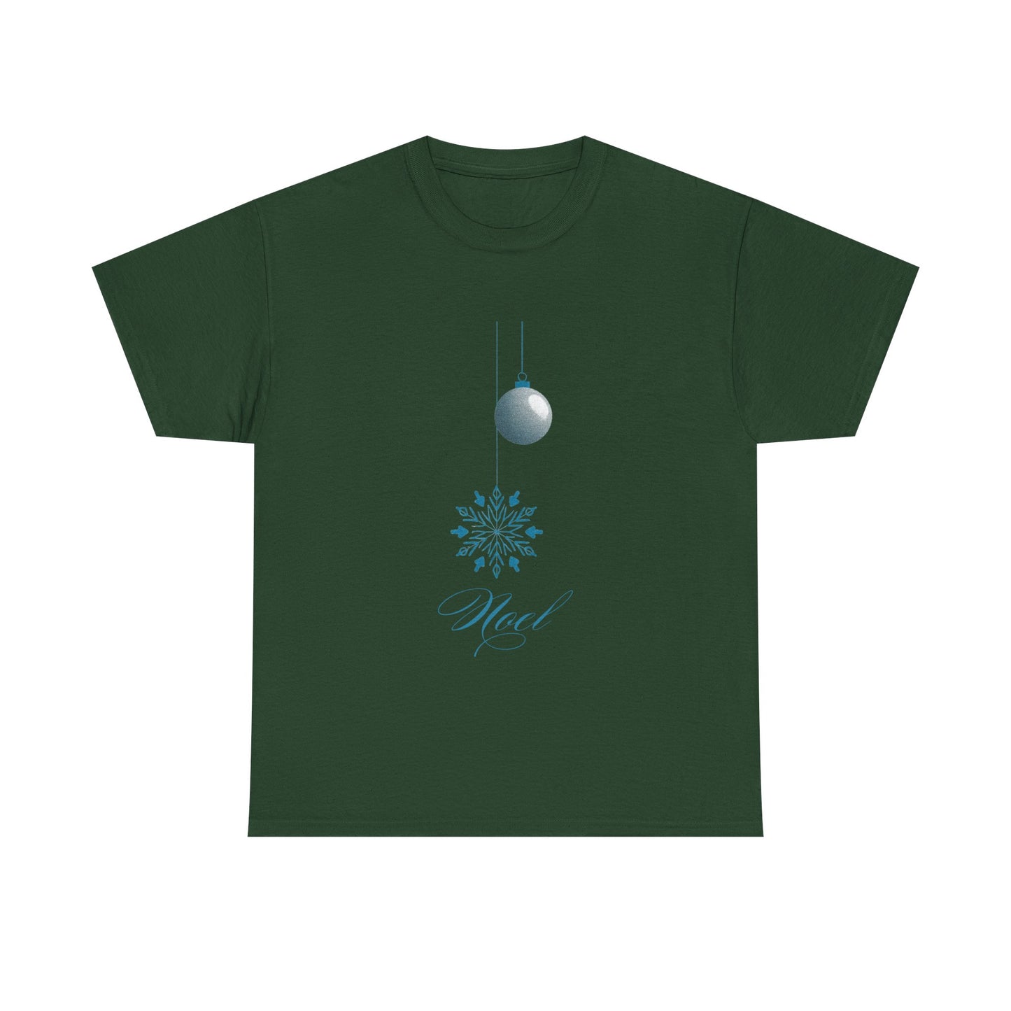 Christmas Holiday Ornament Unisex Heavy Cotton Tee