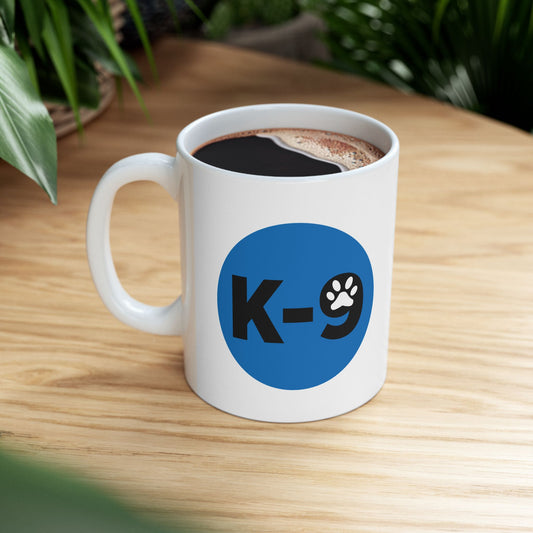 K9 Lover's Ceramic Mug, Pet Owner Gift