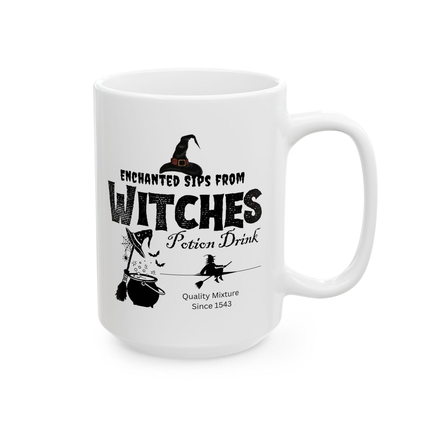 Enchanting Witches Mug | Spellbinding Coffee Cup | Halloween Decor | Witchy Gifts | 11oz, 15oz