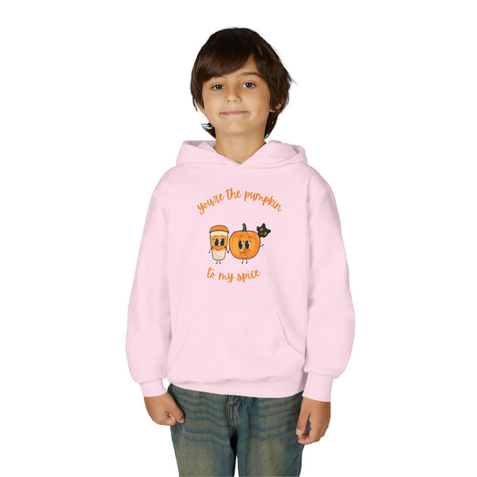 Cute Pumpkin Spice Youth Hoodie | Fall Sweatshirt
