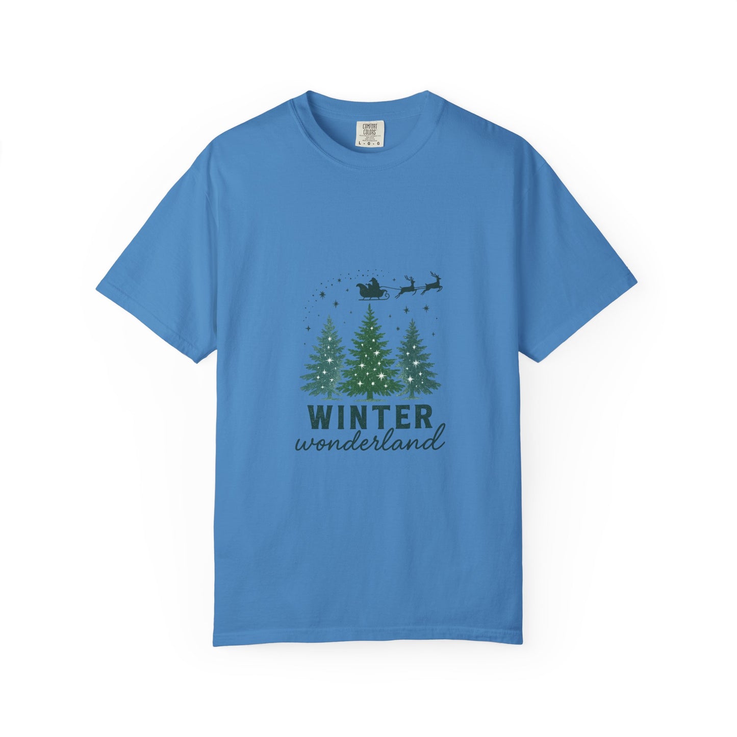 Winter Wonderland Unisex T-Shirt, Cozy Christmas Tee, Holiday Gift, Casual Wear, Nature Lover's Apparel, Festive Style