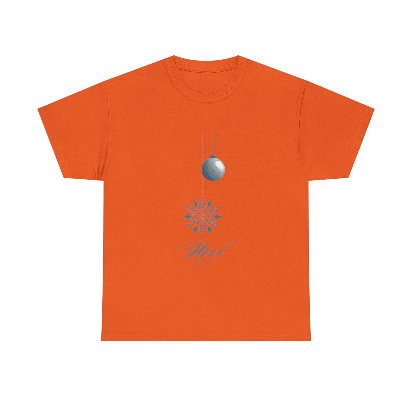 Christmas Holiday Ornament Unisex Heavy Cotton Tee