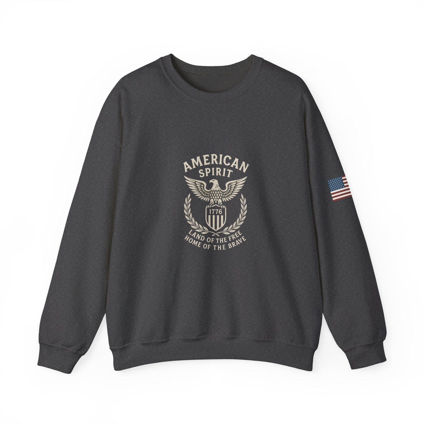 American Spirit Unisex Sweatshirt | Cozy Crewneck for Everyday Wear | Great for Gifting, Casual Outfits, Holidays, and Celebrations