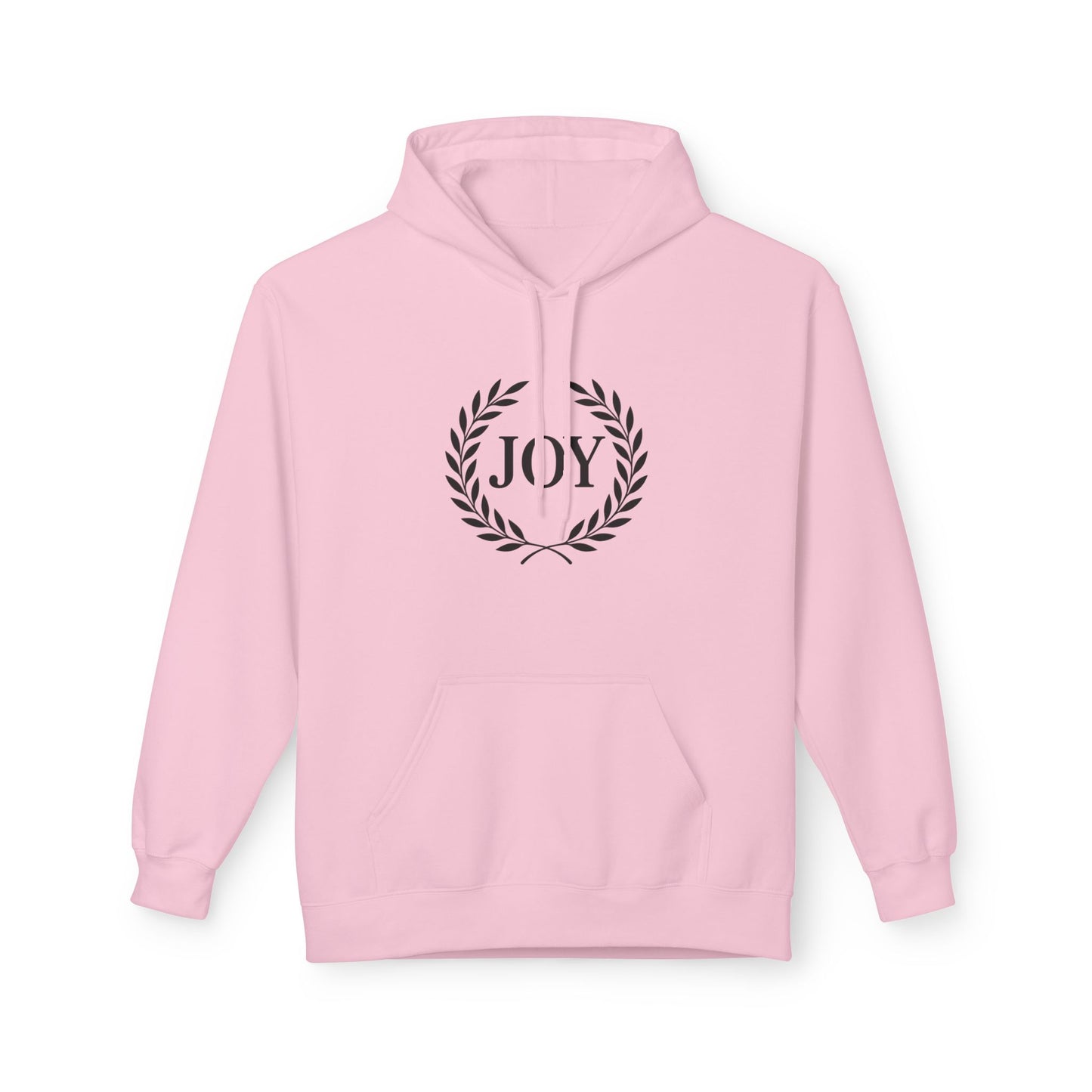 Joyful Fleece Hoodie - Cozy Unisex Sweatshirt, Perfect Gift for Holidays, Casual Wear, Joyful Vibe, Cozy Atmosphere, Happy Mood
