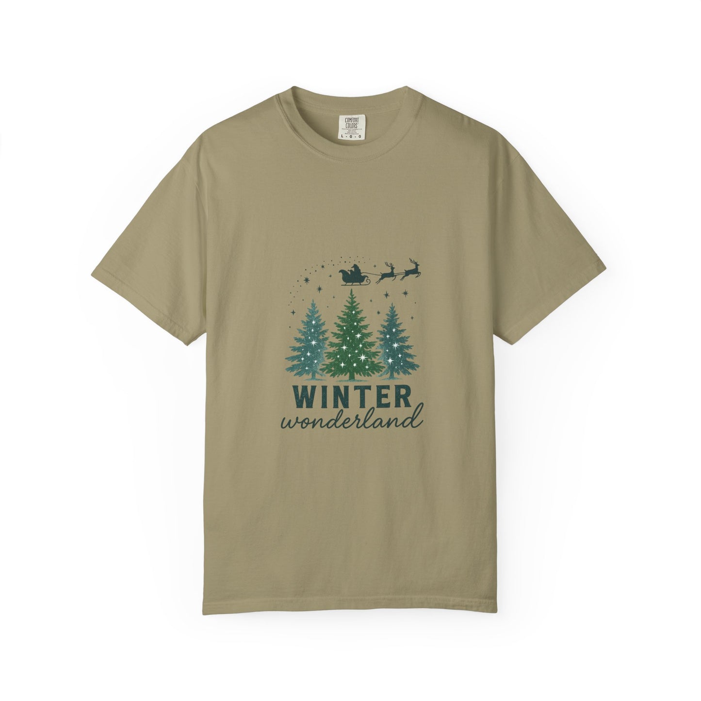Winter Wonderland Unisex T-Shirt, Cozy Christmas Tee, Holiday Gift, Casual Wear, Nature Lover's Apparel, Festive Style