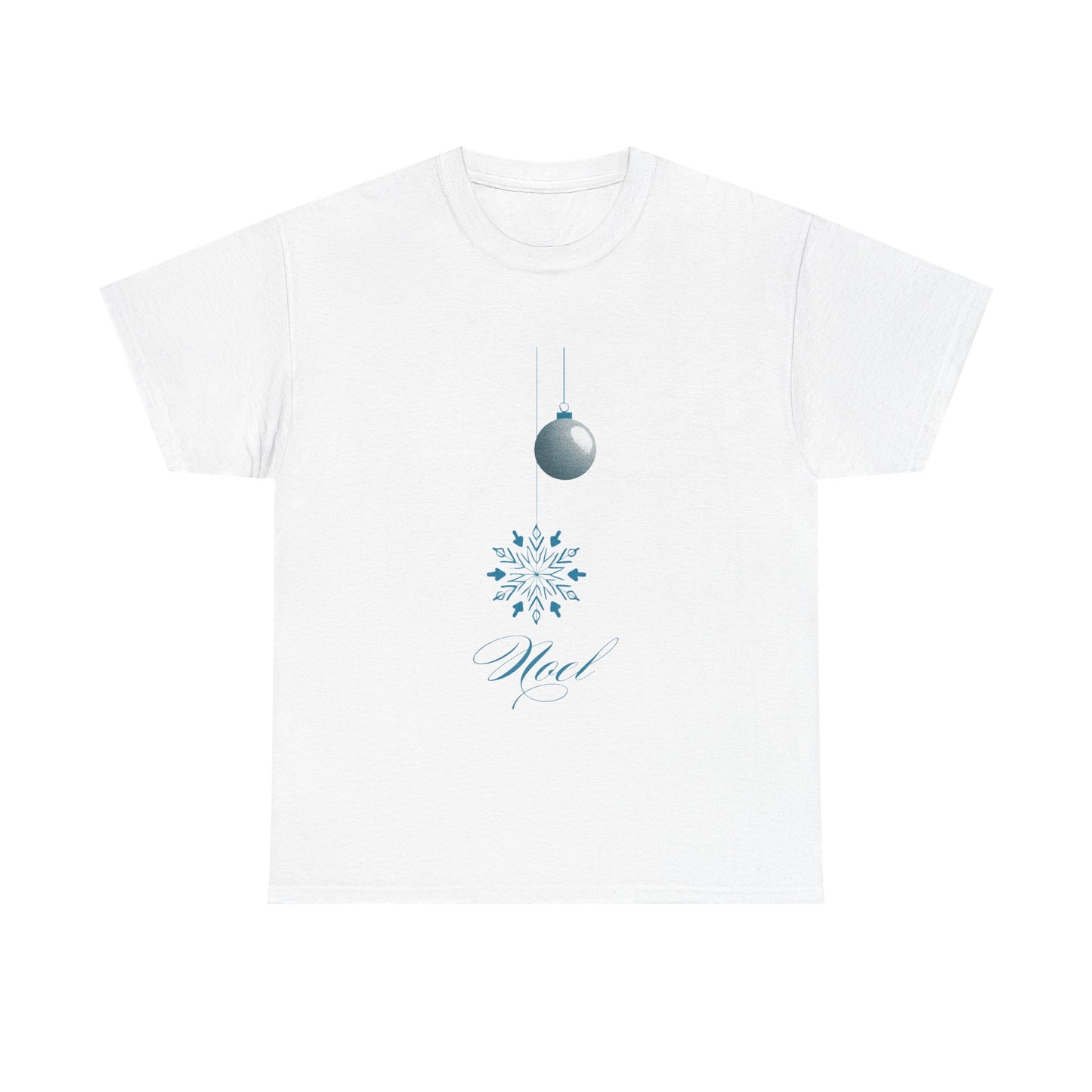 Christmas Holiday Ornament Unisex Heavy Cotton Tee
