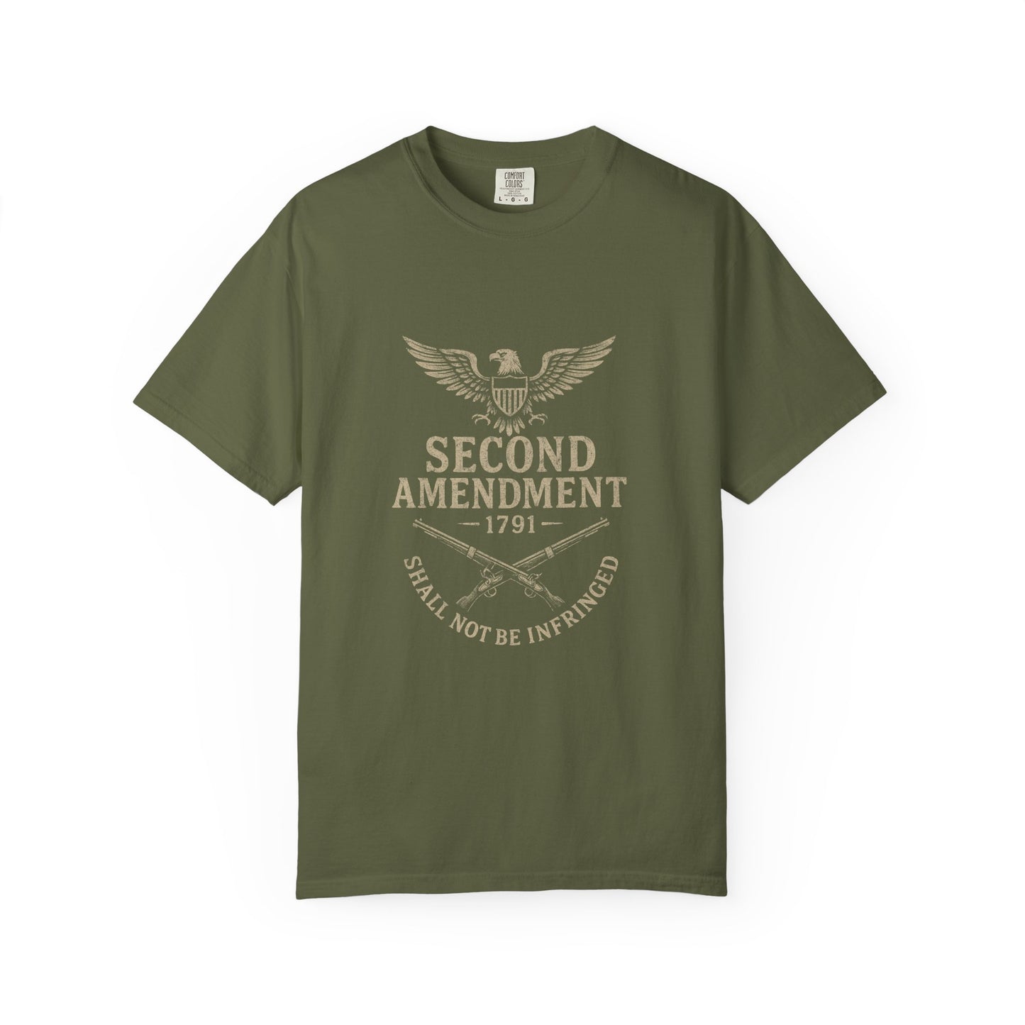 Unisex Vintage Second Amendment T-Shirt - Comfortable Casual Wear, Perfect for Holidays and Celebrations, Gift Idea