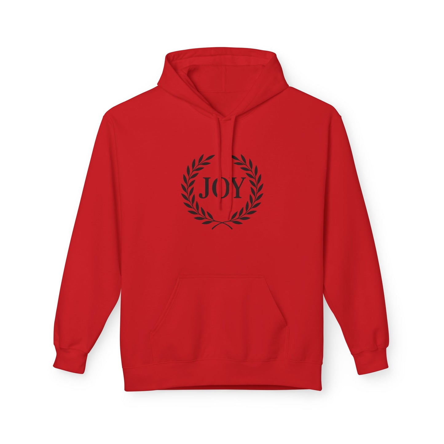 Joyful Fleece Hoodie - Cozy Unisex Sweatshirt, Perfect Gift for Holidays, Casual Wear, Joyful Vibe, Cozy Atmosphere, Happy Mood