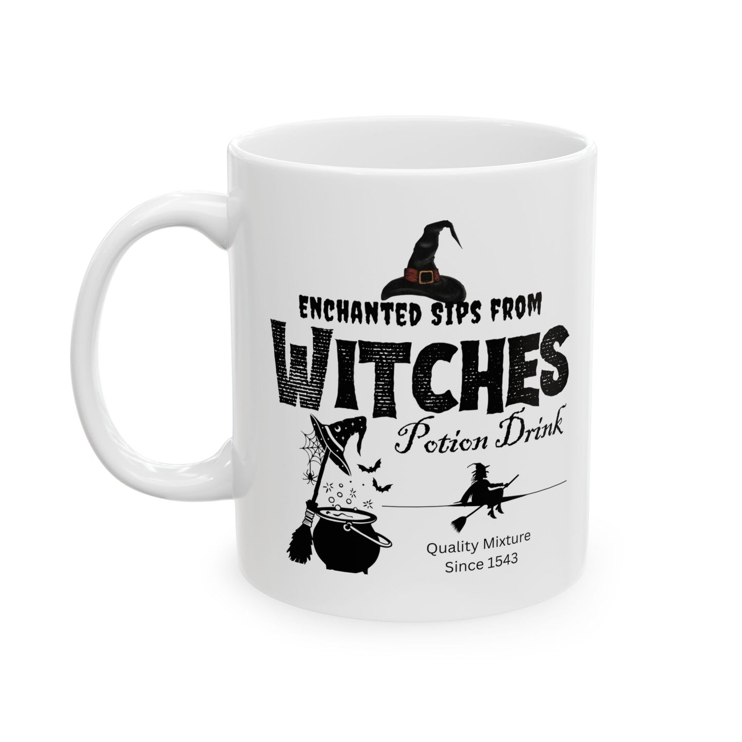 Enchanting Witches Mug | Spellbinding Coffee Cup | Halloween Decor | Witchy Gifts | 11oz, 15oz