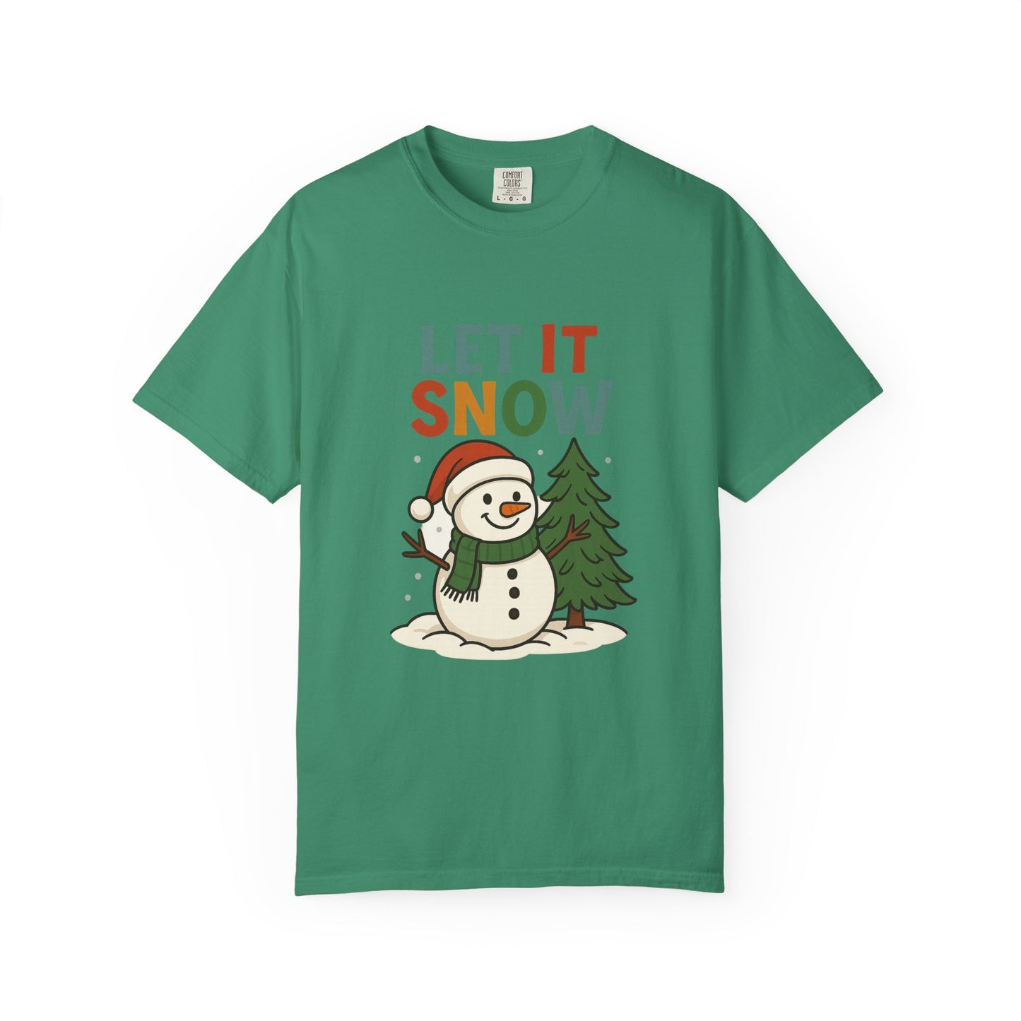 Festive Snowman T-Shirt | Unisex Winter Apparel, Holiday Gift, Casual Layer, Christmas Decoration, Cozy Winter Wear
