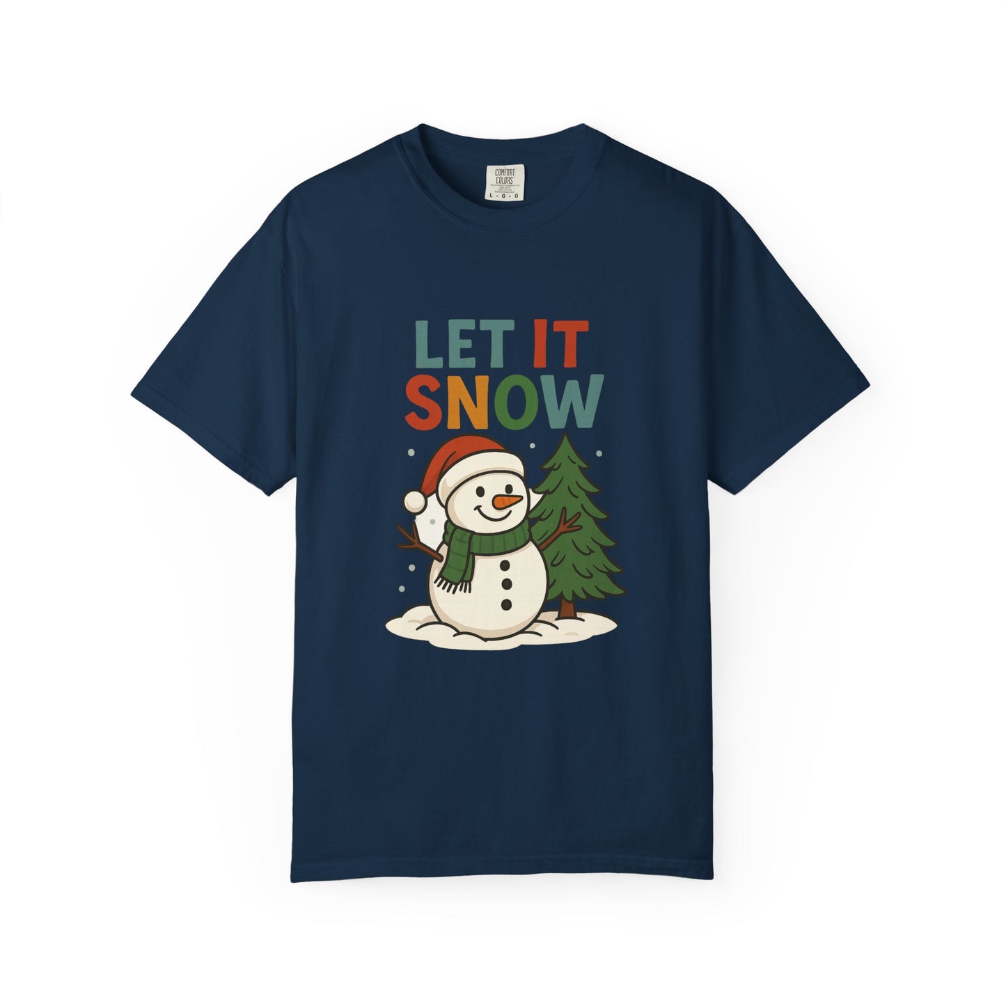 Festive Snowman T-Shirt | Unisex Winter Apparel, Holiday Gift, Casual Layer, Christmas Decoration, Cozy Winter Wear