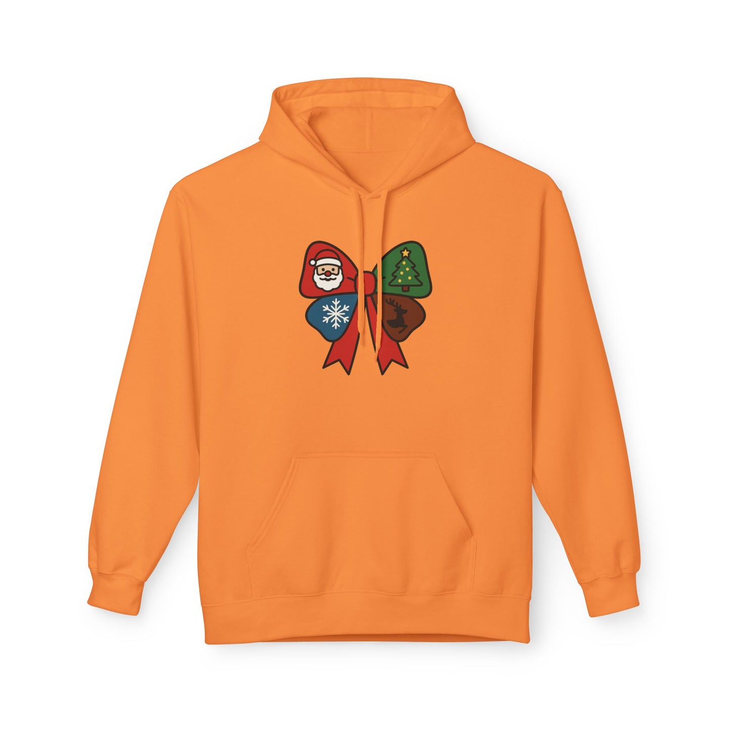Festive Holiday Hoodie with Santa and Christmas Tree Design, Unisex Fleece Pullover, Cozy Gift for Winter Celebrations, Christmas [...]