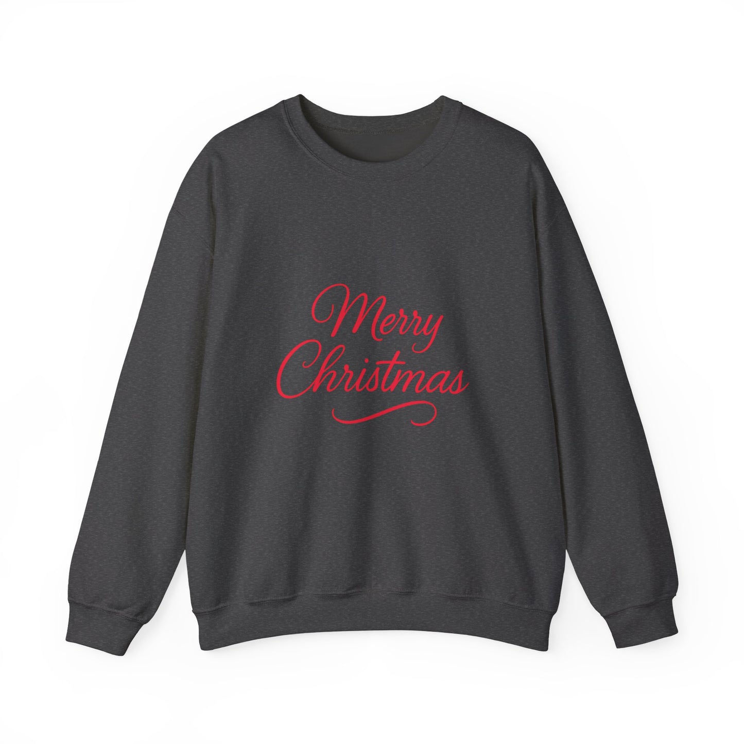 Merry Christmas Crewneck Sweatshirt, Cozy Holiday Apparel, Unisex Christmas Sweater, Festive Gift for Him/Her, Winter Loungewear