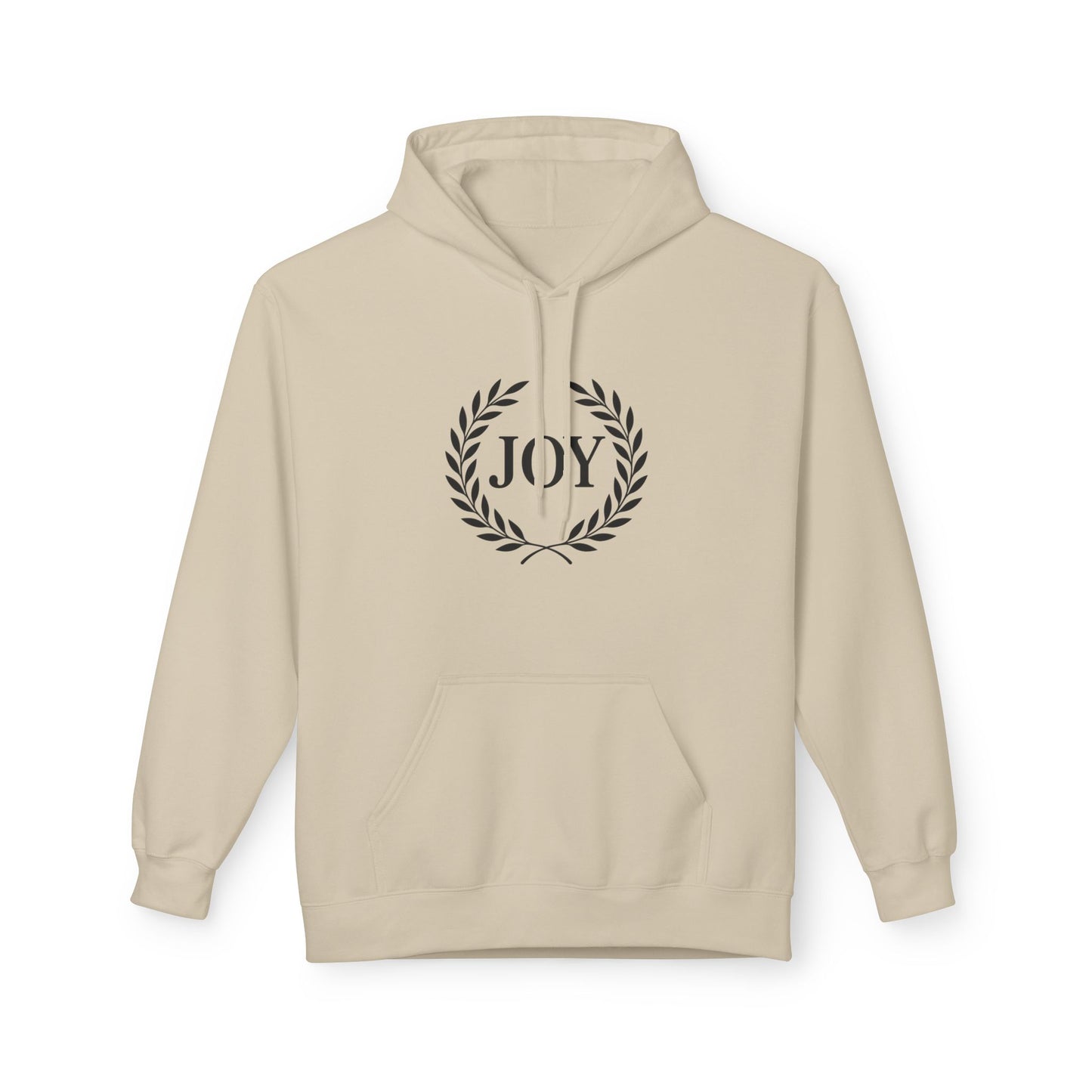 Joyful Fleece Hoodie - Cozy Unisex Sweatshirt, Perfect Gift for Holidays, Casual Wear, Joyful Vibe, Cozy Atmosphere, Happy Mood