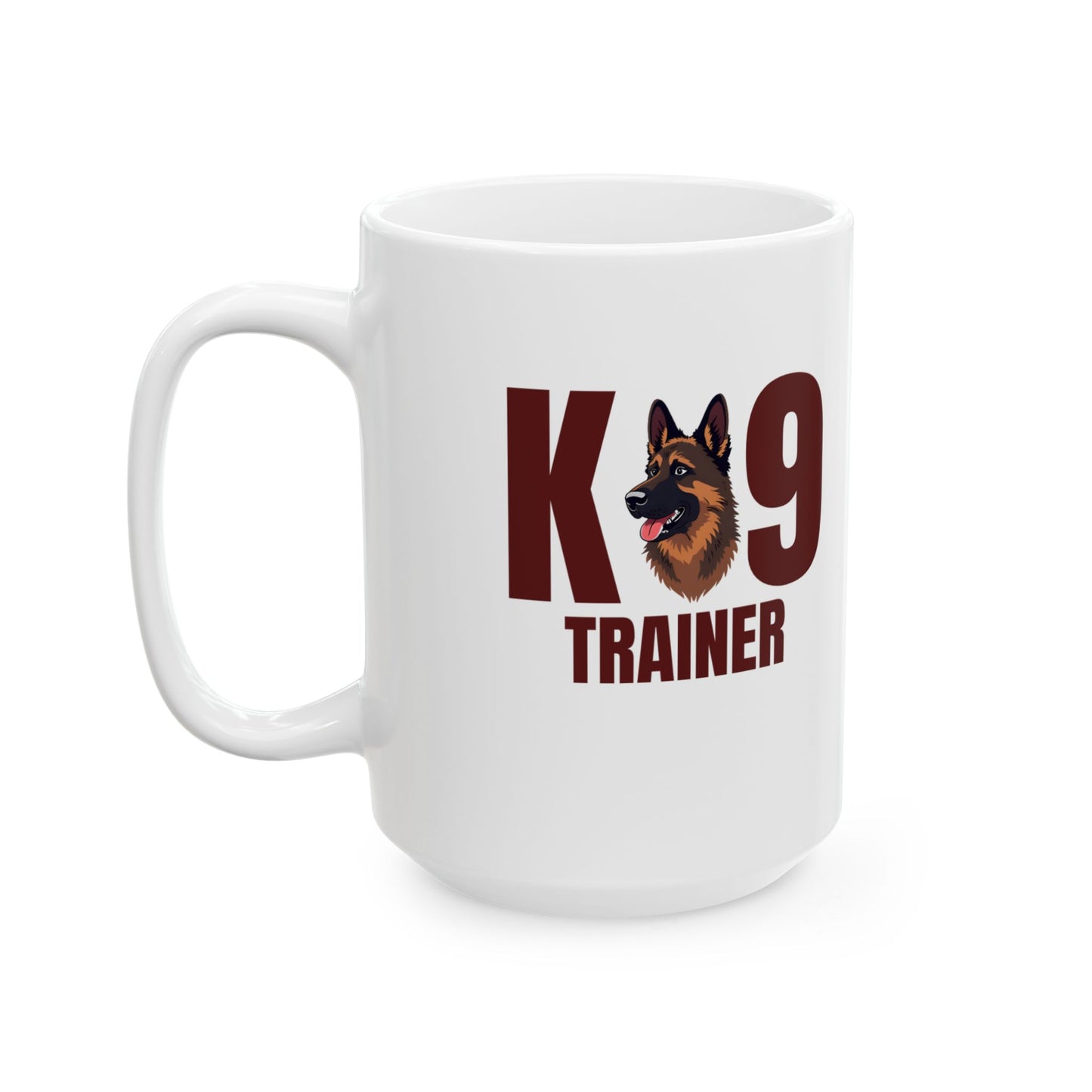 K9 Trainer Ceramic Mug - Perfect Gift for Dog Trainers,