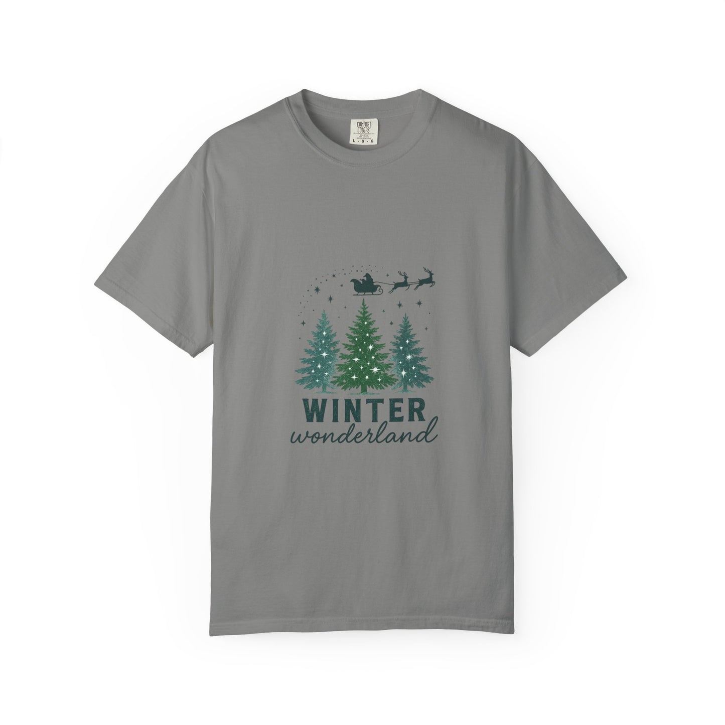 Winter Wonderland Unisex T-Shirt, Cozy Christmas Tee, Holiday Gift, Casual Wear, Nature Lover's Apparel, Festive Style