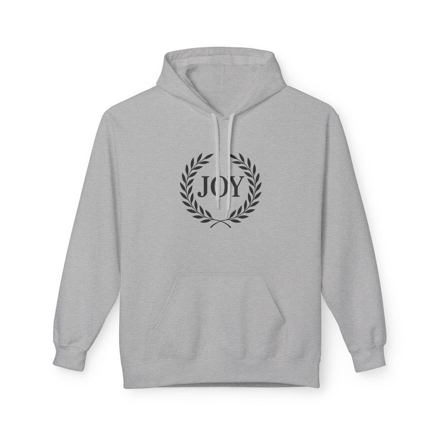 Joyful Fleece Hoodie - Cozy Unisex Sweatshirt, Perfect Gift for Holidays, Casual Wear, Joyful Vibe, Cozy Atmosphere, Happy Mood