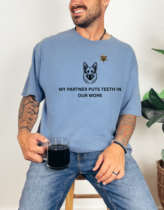 My Bite is Worse than my Bark Unisex Garment-Dyed T-shirt