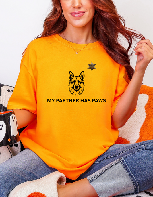 My K9 partner has paws and teeth