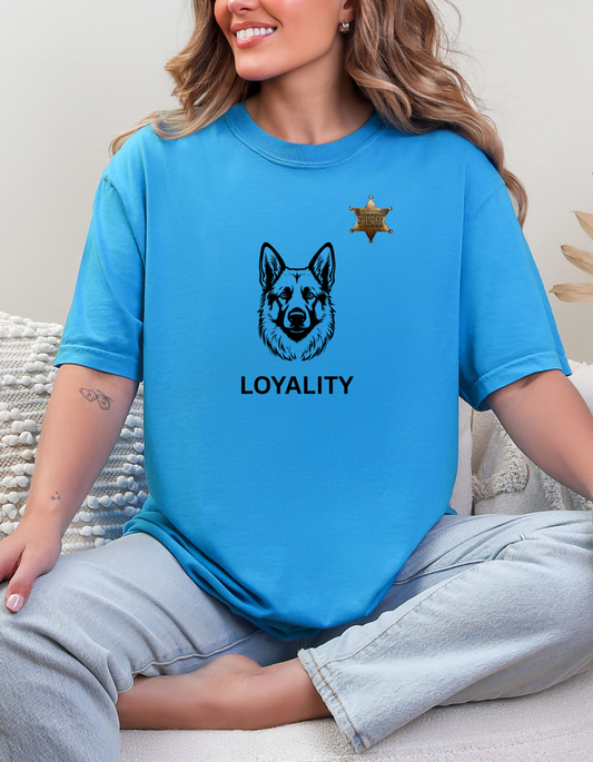 Loyalty K9  Dog T-Shirt