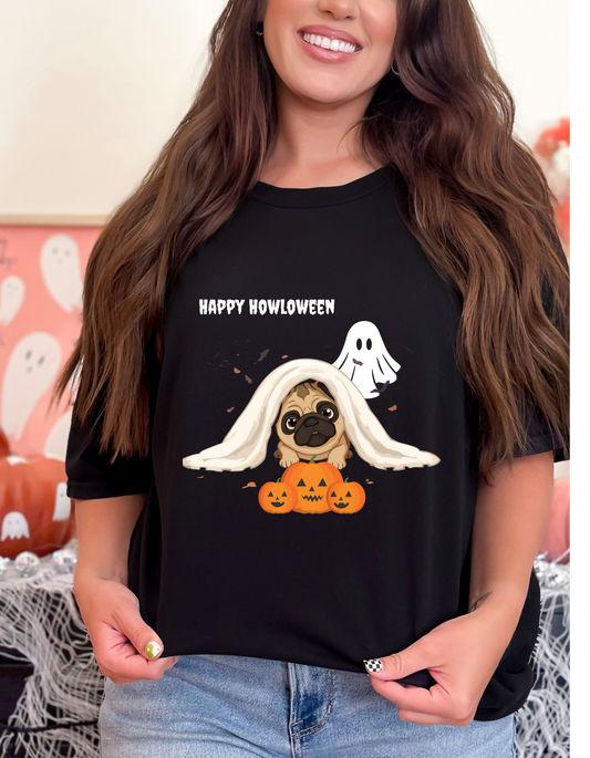 Halloween Pug T-shirt