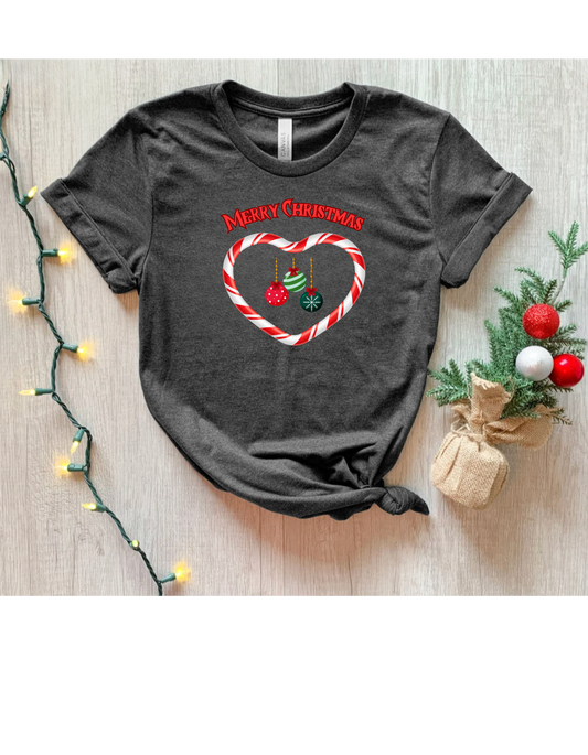 Deck your yourself with this Merry Christmas Unisex T-shirt, Holiday Tee, Festive Apparel, Christmas Gift, Casual Wear, Seasonal Style