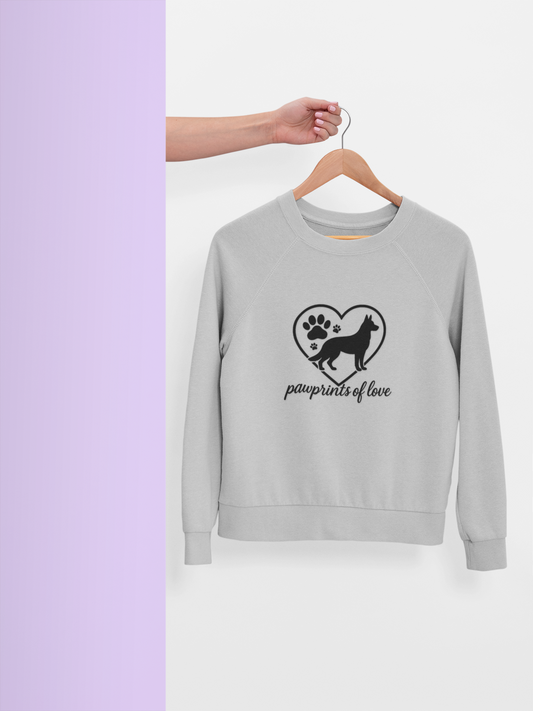 Pawprints of Love-Unisex Heavy Blend™ Crewneck Sweatshirt