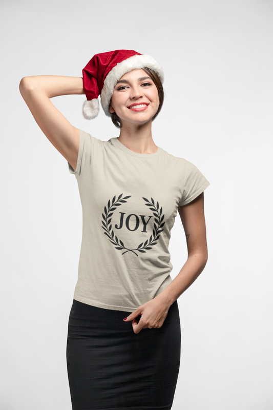 Joy to the world Christmas-Unisex Heavy Cotton Tee