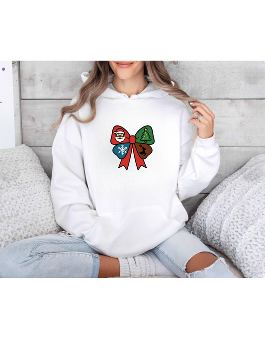 Festive Holiday Hoodie with Santa and Christmas Tree Design, Unisex Fleece Pullover, Cozy Gift for Winter Celebrations, Christmas [...]