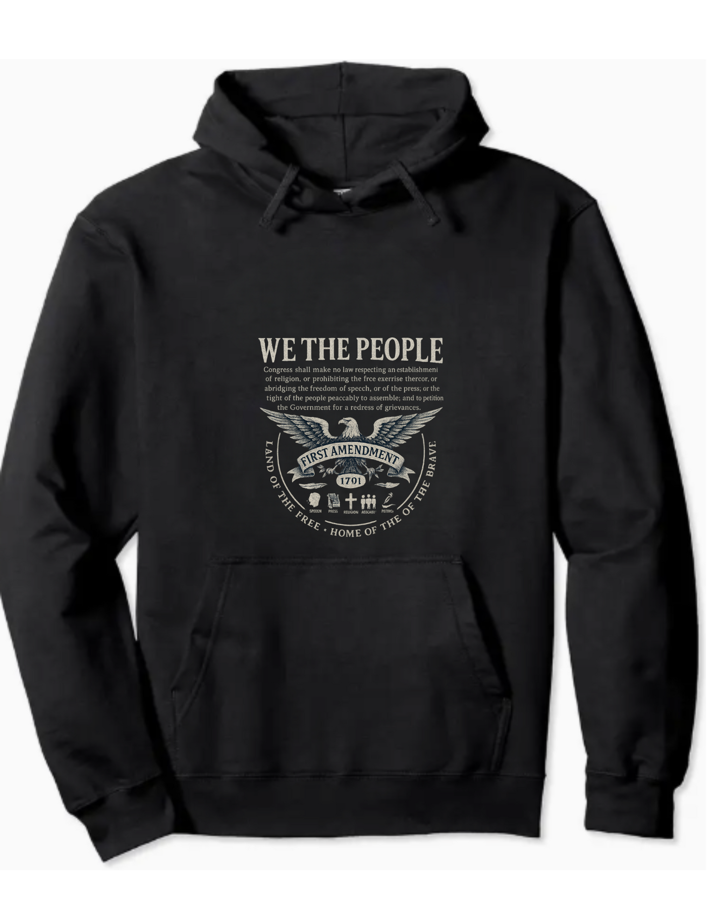 We The People First Amendment Unisex Heavy Blend Crewneck Sweatshirt, Inspirational Sweatshirt, Gift for Activists, Cozy Political Apparel, Ideal for [...]