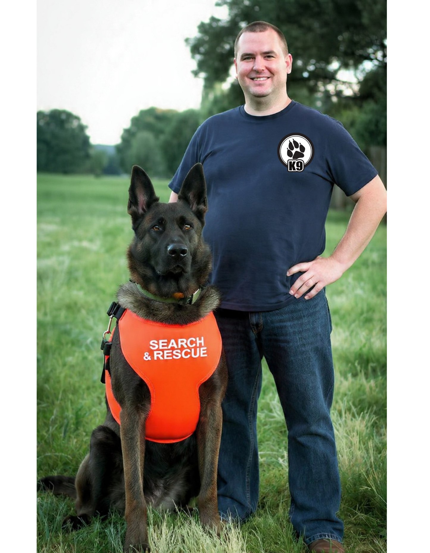 Search and Rescue K9 T-shirt - Comfortable Everyday Wear, Perfect for Pets Lovers, Gift for Friends, Ideal for Birthdays, Casual Outings