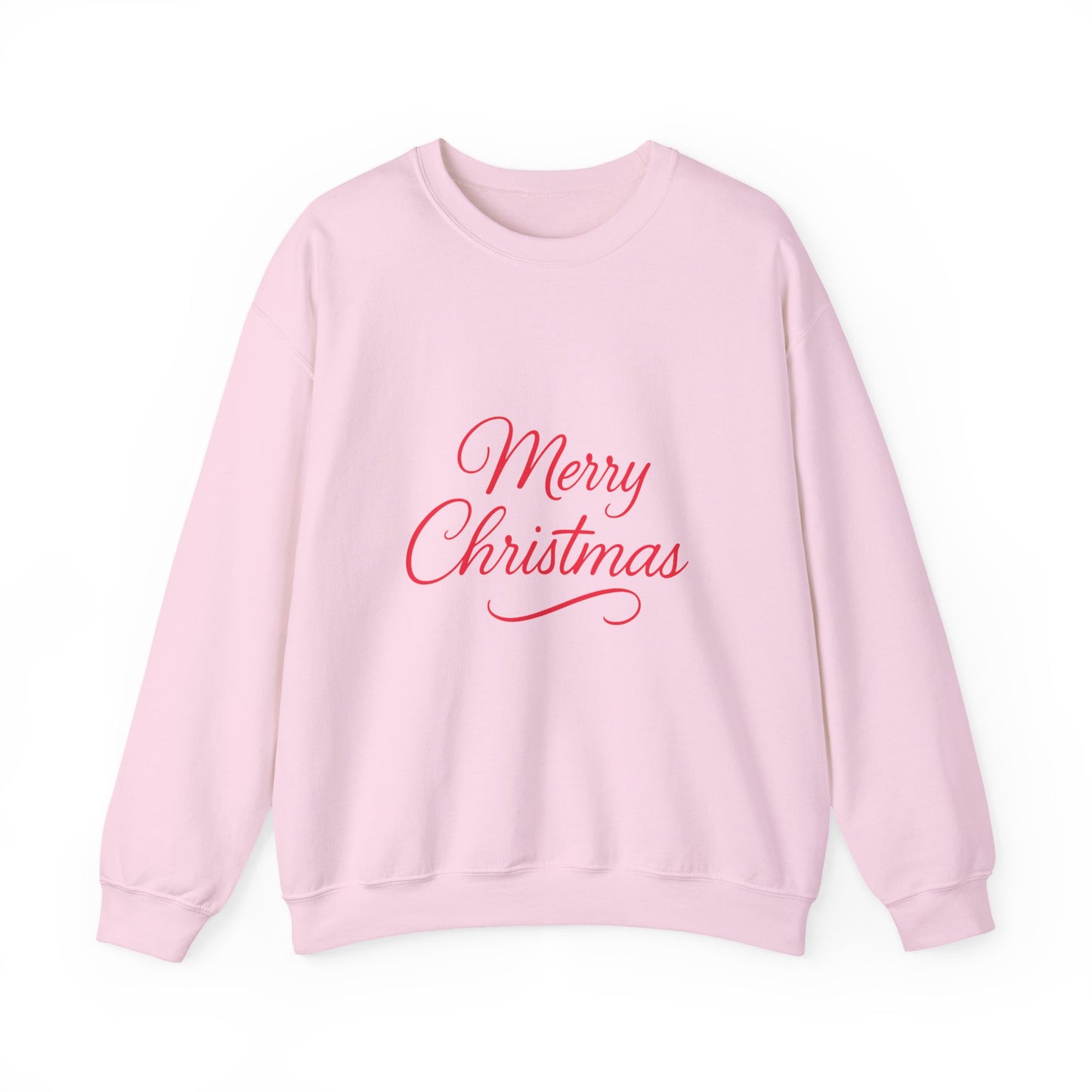 Merry Christmas Crewneck Sweatshirt, Cozy Holiday Apparel, Unisex Christmas Sweater, Festive Gift for Him/Her, Winter Loungewear
