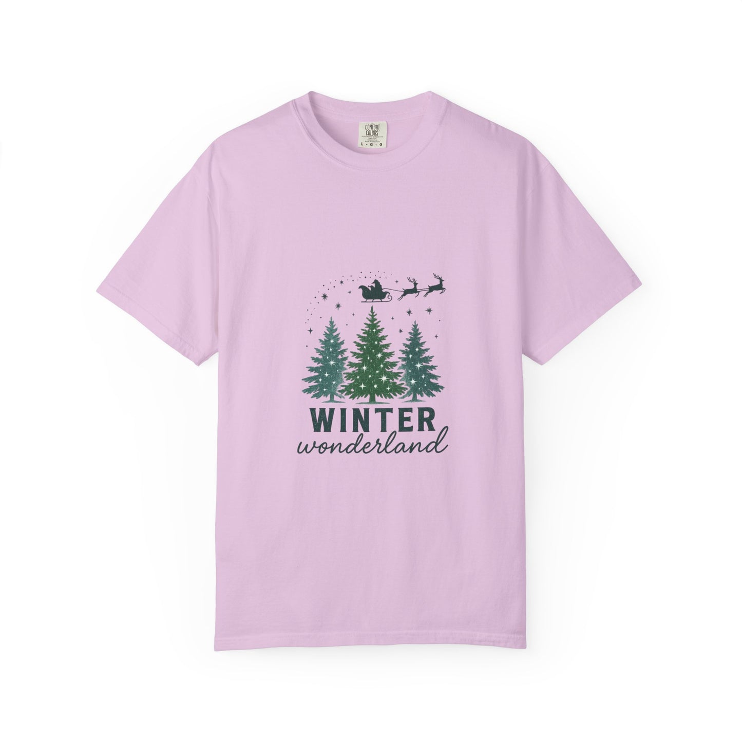 Winter Wonderland Unisex T-Shirt, Cozy Christmas Tee, Holiday Gift, Casual Wear, Nature Lover's Apparel, Festive Style