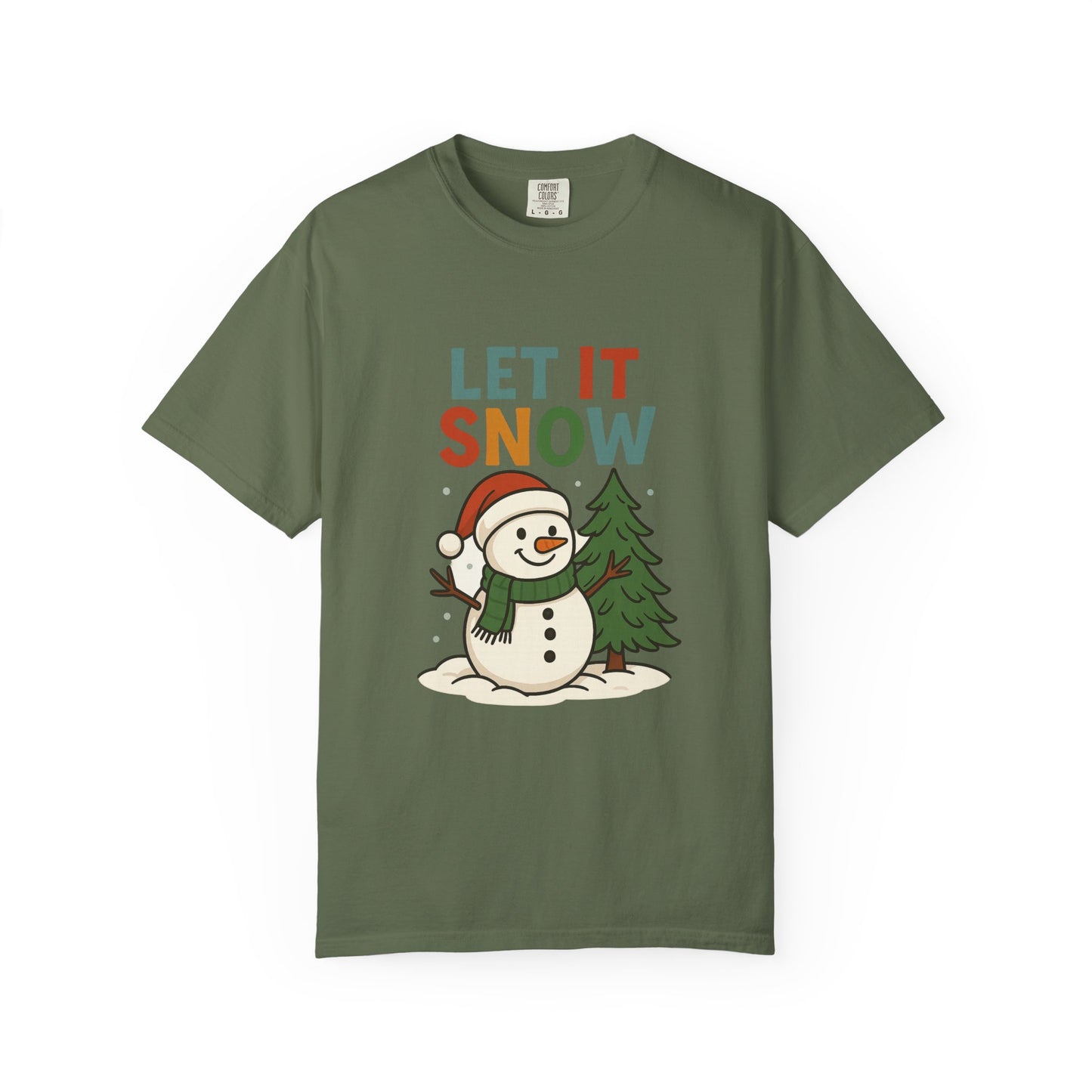 Festive Snowman T-Shirt | Unisex Winter Apparel, Holiday Gift, Casual Layer, Christmas Decoration, Cozy Winter Wear