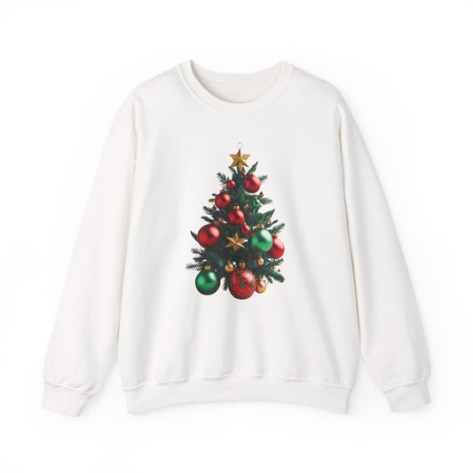Christmas tree ornament design Unisex Heavy Blend™ Crewneck Sweatshirt