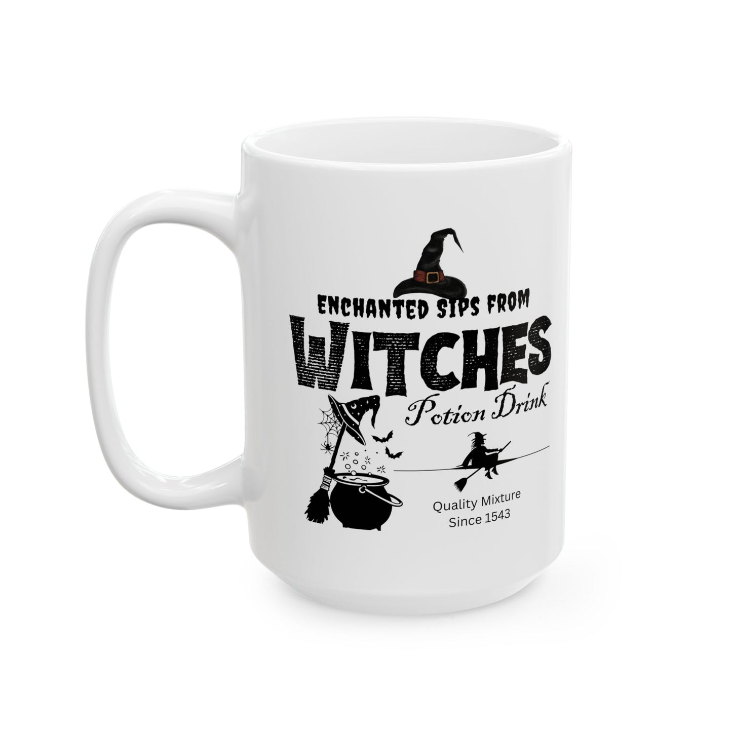 Enchanting Witches Mug | Spellbinding Coffee Cup | Halloween Decor | Witchy Gifts | 11oz, 15oz