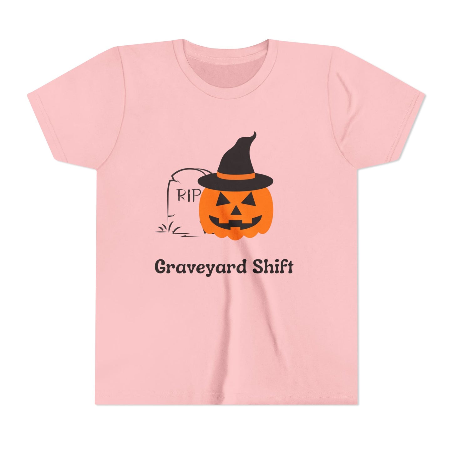 Kids Halloween Tee Graveyard Shift