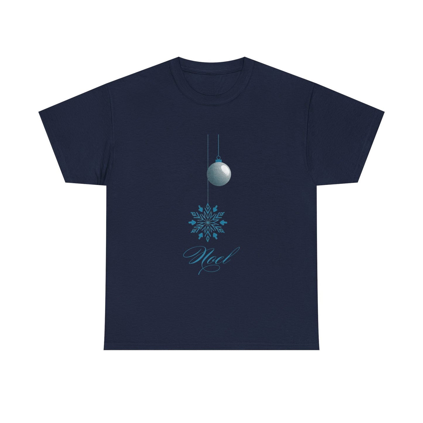 Christmas Holiday Ornament Unisex Heavy Cotton Tee